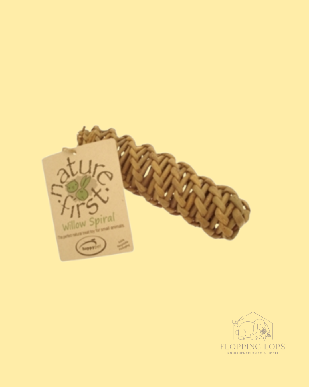 Wilgenspiraal voor konijnen