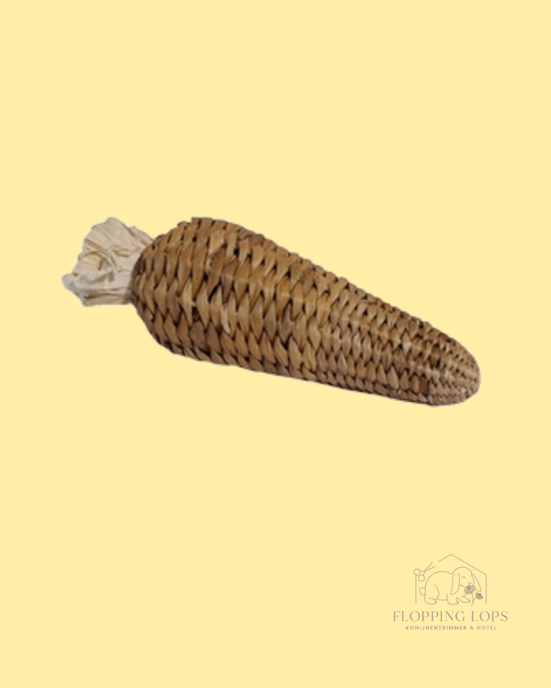 Wortel gevuld met maïsblad